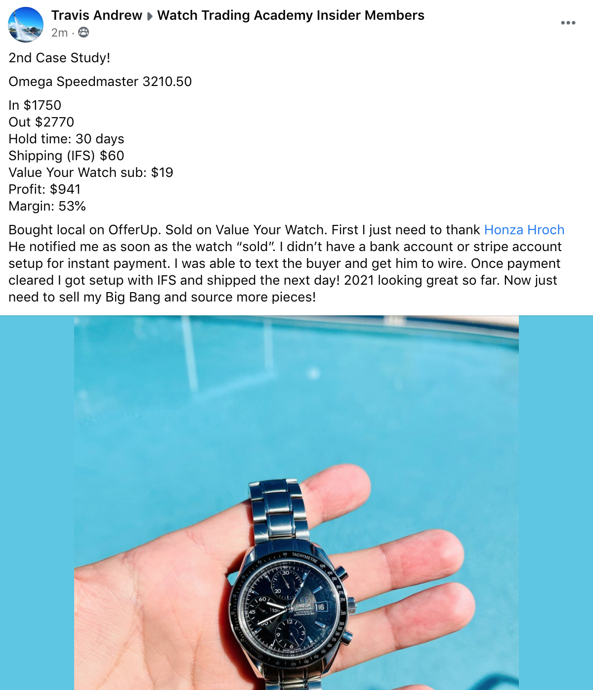 Travis Andrew - Omega Speedmaster
